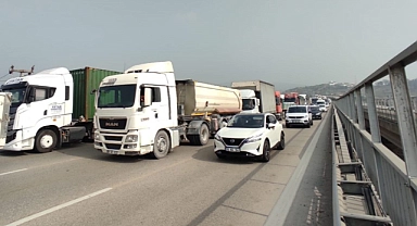 Bursa'da bu yola sakın girmeyin! Tamamen kilitlendi