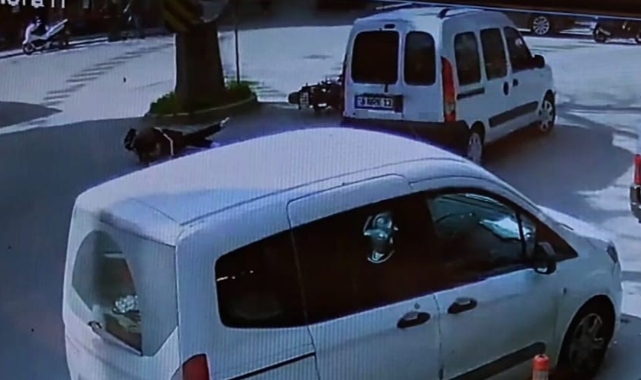 Bursa’da hafif ticari araç ile motosiklet çarpıştı: 1 yaralı