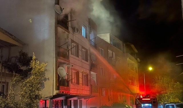Bursa'da korkutan yangın!
