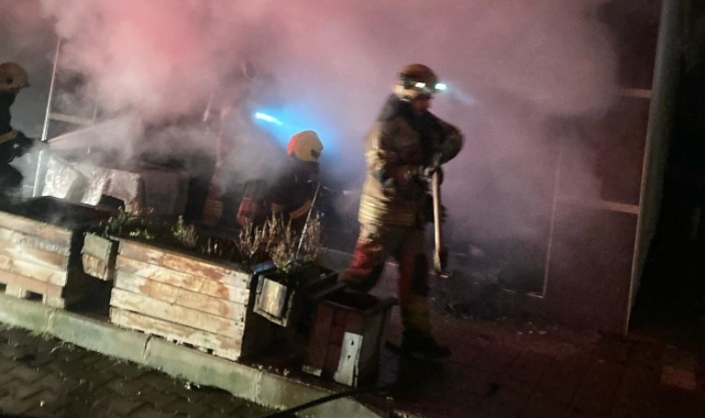 Bursa'da korkutan yangın