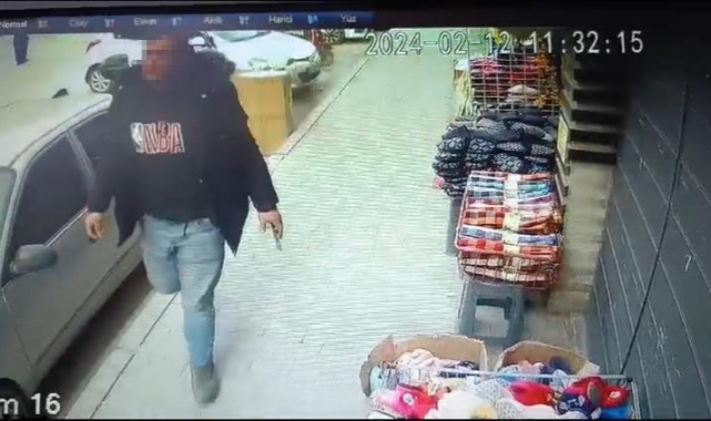Bursa'da mağazadan çaldığı ürünleri montunun içine sakladı!