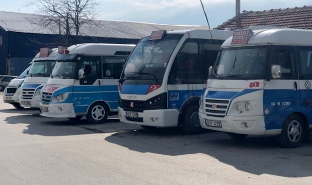 Bursa'da minibüs ücretlerine zam!