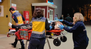Bursa'da motosiklet metrelerce sürüklendi