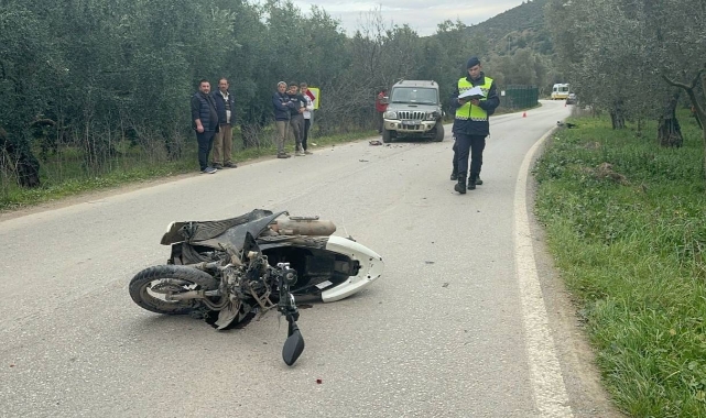 Bursa’da motosiklet sürücüsünün acı sonu!