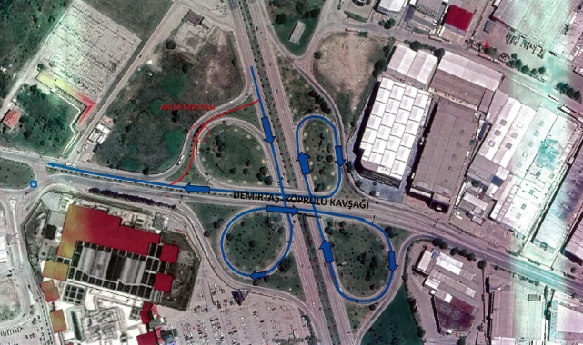 Bursa'da o kavşak trafiğe kapatılacak!