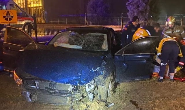 Bursa’da Sevgililer Günü kutlaması dönüşü feci kaza!