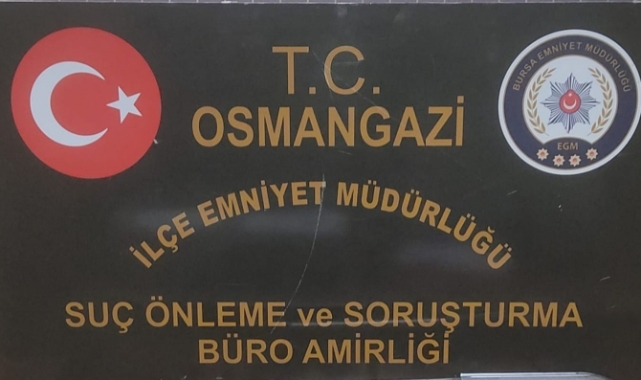 Bursa'da uyuşturucu tacirlerine gözaltı