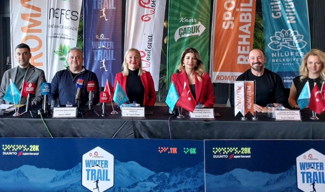 Bursa'da "Woolona Winter Trail" tanıtımı yapıldı