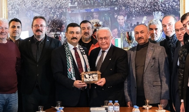 Bursa Milletvekili Selçuk Türkoğlu, Bursaspor’u ziyaret etti