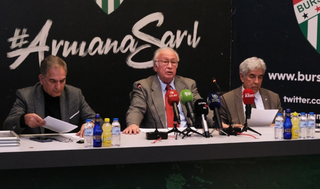 Bursaspor Başkanı Sinan Bür: Bursaspor önce ayağa kalkacak!