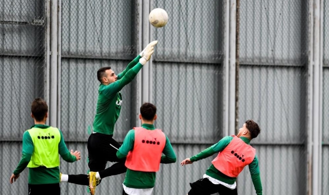Bursaspor'da Ankara Demirspor maç hazırlıkları start aldı