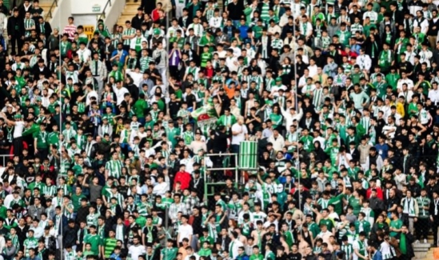 Bursaspor'dan taraftara teşekkür