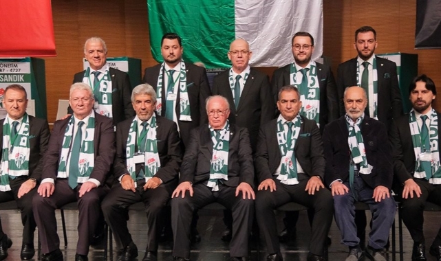 Bursaspor yönetiminde görev dağılımı gerçekleşti
