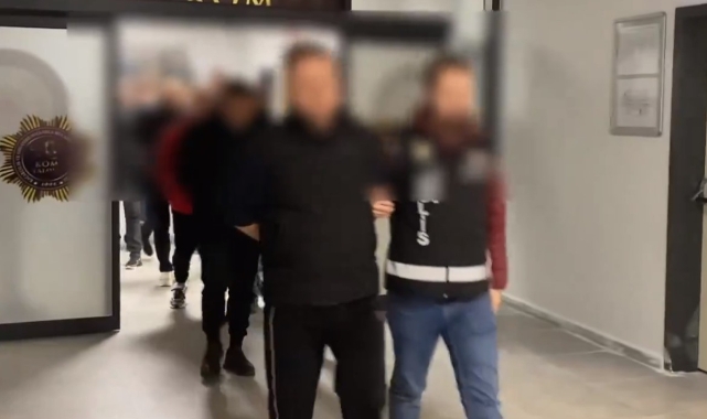 "Çakar" organize suç örgütü çökertildi!