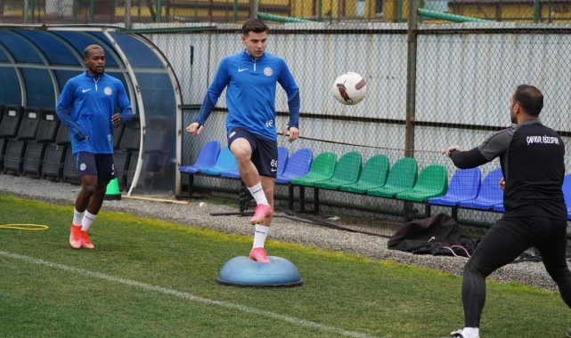 Çaykur Rizespor, Fenerbahçe maçı hazırlıklarını sürdürdü