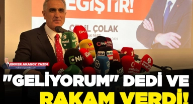 Celil Çolak iddialı konuştu ve üstelik rakam verdi! Benim oyum...