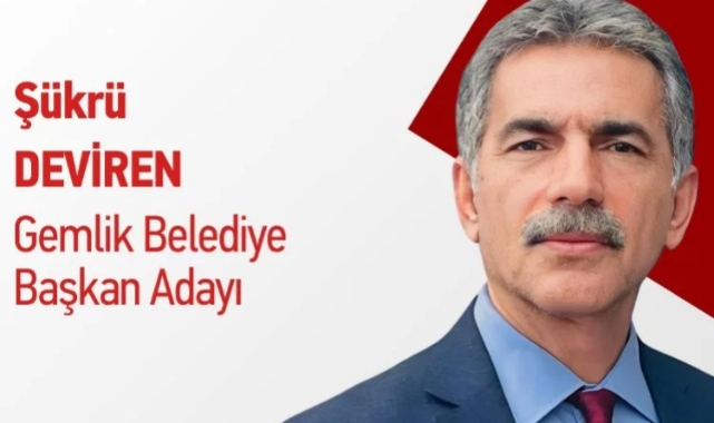 CHP'nin Bursa Gemlik Belediye Başkan Adayı Şükrü Deviren kimdir?