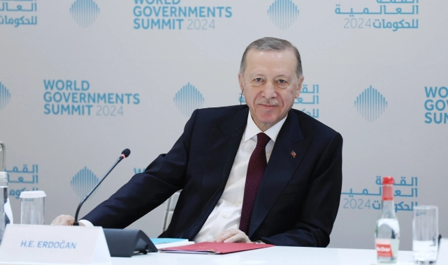 Cumhurbaşkanı Erdoğan'dan BAE'de temaslar