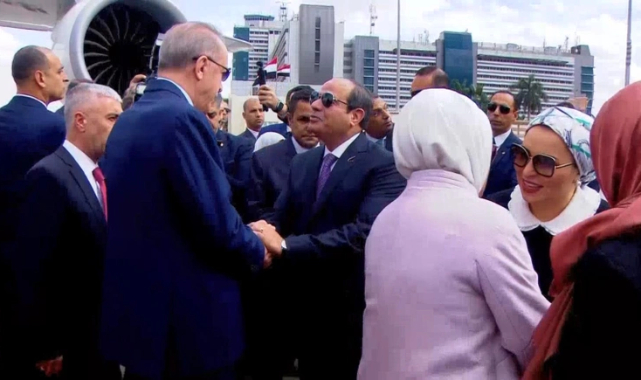 Cumhurbaşkanı Erdoğan Mısır'da!