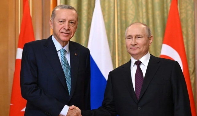 Cumhurbaşkanı Erdoğan, Putin ile görüştü