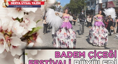 Datça'da Badem Çiçeği Festivali büyüledi