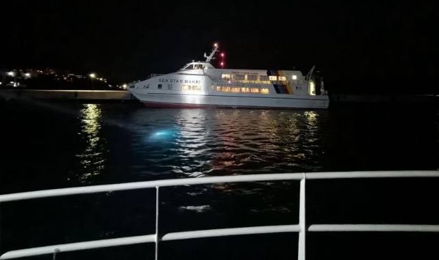 Deniz ortasında mahsur kaldılar