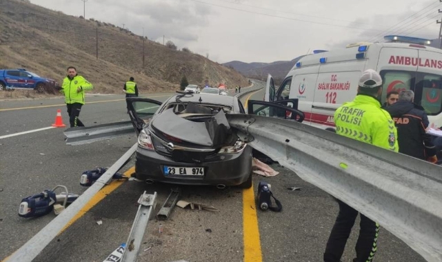 Elazığ’da yeni yılın ilk ayında 237 trafik kazası oldu
