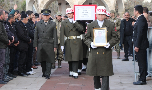 Erzincan Kuzey Irak şehidini gözyaşlarıyla uğurladı