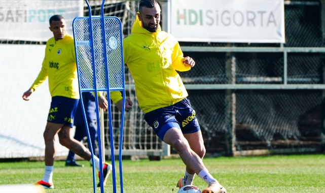Fenerbahçe'de, Serdar Dursun ilk antrenmanına çıktı