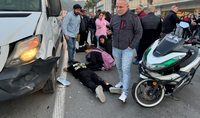 Fethiye'de trafik kazası; 2 yaralı