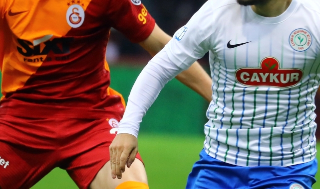 Galatasaray - Çaykur Rizespor maçının tarihi değişti!
