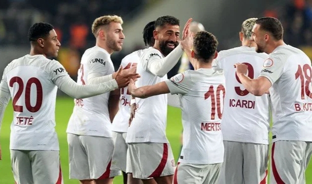 Galatasaray liderliğini sürdürdü: 3 puan 3 golle geldi