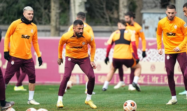 Galatasaray, Sparta Prag maçı hazırlıklarını sürdürdü