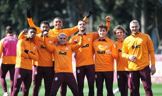 Galatasaray, Sparta Prag maçı hazırlıklarını tamamladı