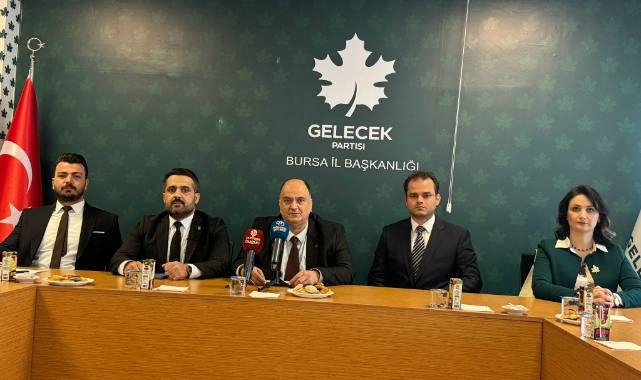Gelecek Partisi Bursa projelerini tanıttı