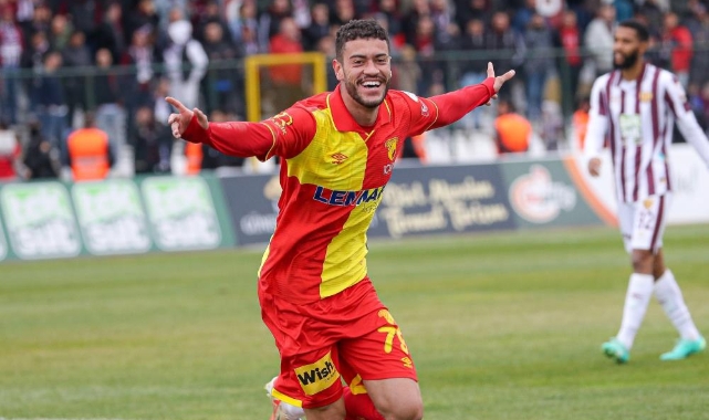 Göztepe’de golcü sevinci yaşanıyor