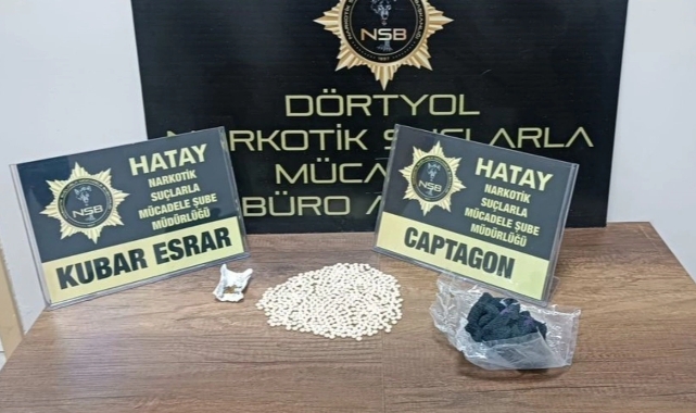 Hatay'da uyuşturucu operasyonu