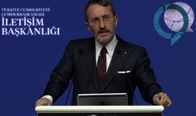 İletişim Başkanı Altun açıklama yapıyor (CANLI YAYIN)
