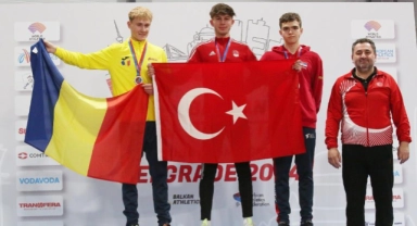 Karslı atlet Balkan Şampiyonu oldu