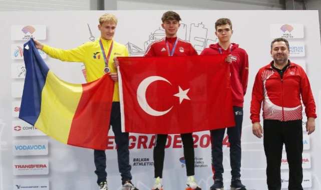 Karslı atlet Balkan Şampiyonu oldu