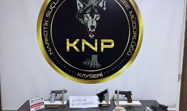 Kayseri’de uyuşturucu operasyonu: 8 gözaltı