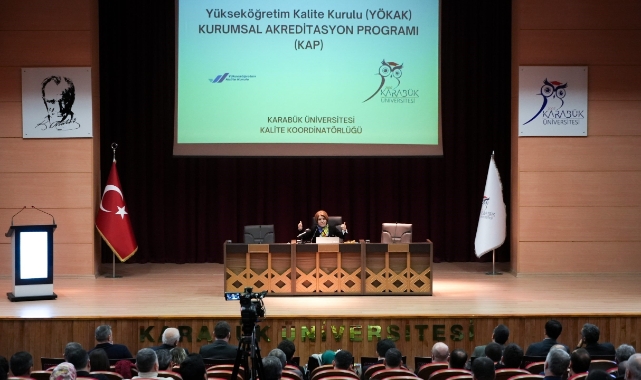 KBÜ'de Yükseköğretimde Kalite Güvencesi Konferansı