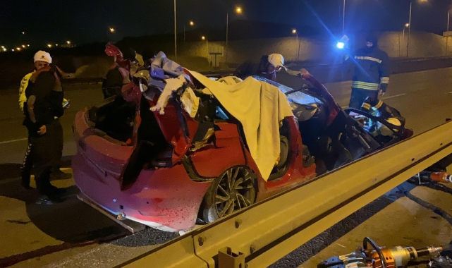 Kocaeli'de feci kaza: 1 ölü, 3 yaralı