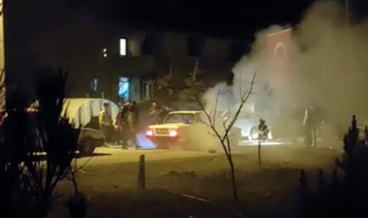 Konya'da asker eğlencesinde alışılmadık görüntüler!