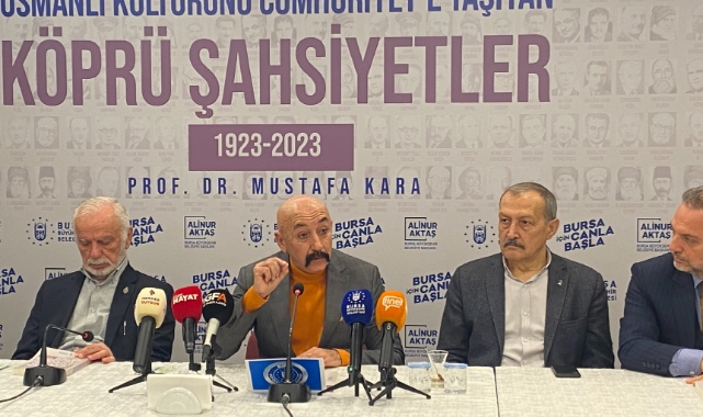 'Kültür taşıyıcısı köprü şahsiyetler' Bursa belgeliğinde