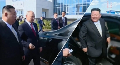 Kuzey Kore lideri Kim'e Rus üretimi araba hediye edildi