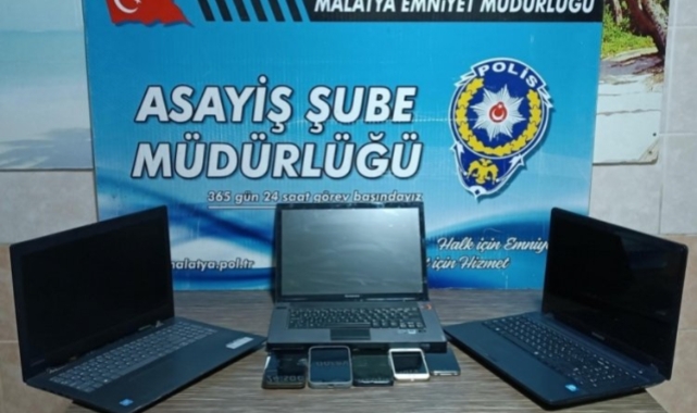 Malatya'da yasadışı bahis dolandırıcıları polise takıldı