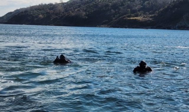 Marmara Denizi'nde batan gemiye TCG Akın Gemisi'nden 36 kez dalış yapıldı
