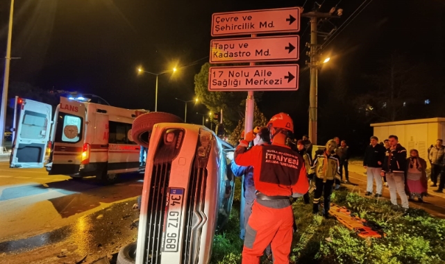 Menteşe’de kaza: 1 yaralı