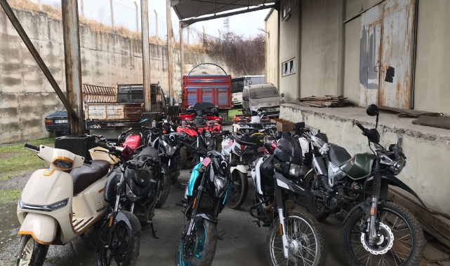 Motosiklet ve ATV çetesine operasyon: 2 gözaltı